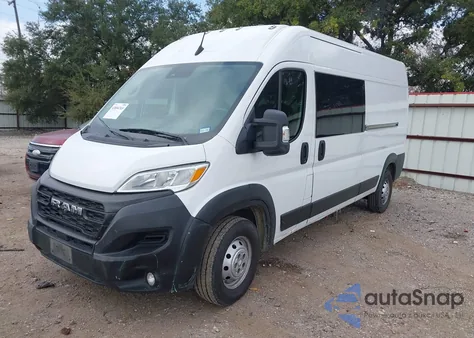 2023 Ram Promaster 2500 High Roof 159 Wb z USA, uszkodzony, nr VIN 3C6LRVDG9PE554038